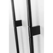 Kép 4/6 - Viefe POINT fogantyú, 480/960mm, alumínium, csiszolt fekete 0636960L30