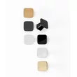 Kép 2/3 - Viefe PRISM gomb fogantyú, fém, fényes fekete nikkel 0638032Z03