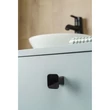 Kép 2/5 - Viefe PRISM gomb fogantyú, fém, fényes fekete nikkel 0638032Z03