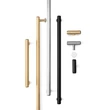 Kép 2/3 - Viefe RILLE fogantyú 160 mm, alumínium, sötét sárgaréz