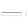Kép 4/4 - Viefe RISS Mini fogantyú, 320mm, alumínium, éjkék 0645320LM82