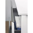 Kép 4/5 - Viefe STEEP fogantyú, élbe ültethető, 16 mm ajtóhoz, 3000 mm, alumínium, alumínium hatású, világos