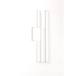 Kép 4/7 - Viefe U fogantyú 160 mm, fém, fehér