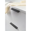 Kép 3/6 - Viefe WING fogantyú 64 mm, alumínium, csiszolt fekete