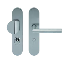 Scoop bejárati biztonsági gomb-kilincs garnitúra