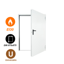 FORM EI30 acél tűzgátló ajtó DIN (univerzális nyitásirány)