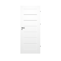 Pascal Sonata modell 2/6 beltéri ajtó szabvány méretben - Fehér 3D