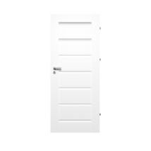 Pascal Torino modell 2/7 beltéri ajtó szabvány méretben - Fehér 3D