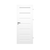 Pascal Torino modell 2/7 beltéri ajtó szabvány méretben - Fehér 3D