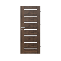 Pascal Torino modell 7/7 beltéri ajtó szabvány méretben - Sötét mogyoró 3D