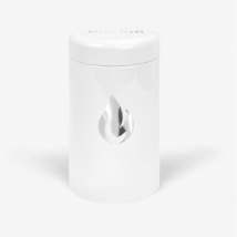 Nordic Flame gyufatartó fém doboz, fehér N920