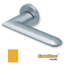 Scoop 1021 inox kilincsgarnitúra SlideBloc mechanikával
