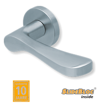 Scoop 1024 inox kilincsgarnitúra SlideBloc mechanikával