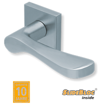 Scoop 1024 inox kilincsgarnitúra SlideBloc mechanikával