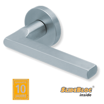 Scoop 1025 inox kilincsgarnitúra SlideBloc mechanikával