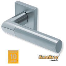 Scoop 1212 inox kilincsgarnitúra SlideBloc mechanikával