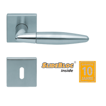 Scoop 1007 Optima inox kilincsgarnitúra SlideBloc mechanikával