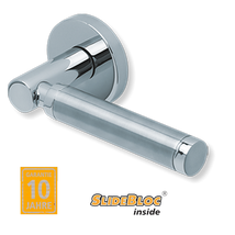 Scoop 1013 Ultimo polírozott inox kilincsgarnitúra SlideBloc mechanikával