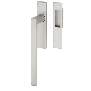 Maestro Cubic rozsdamentes acél emelő-toló kilincs-tolóajtókagyló szett