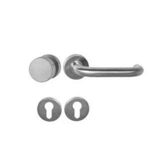 Maestro Rondo Pro Objekt 3 inox kilincsgarnitúra