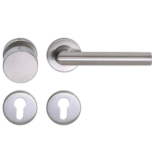 Maestro Thema Pro körrozettás kilincsgarnitúra / henger gomb-kilincs