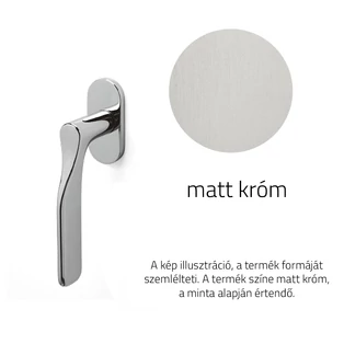 Matt króm Matt króm