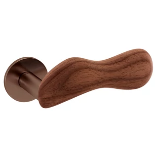 Olivari Chelsea szatén szuperbronz - dió körrozettás kilincsgarnitúra