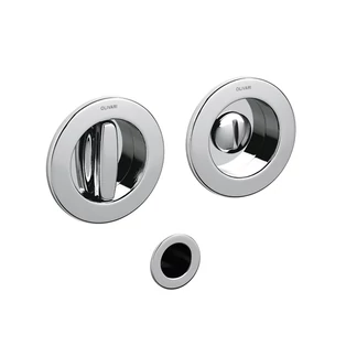 Olivari Giotto fényes króm WC záras húzókagyló pár