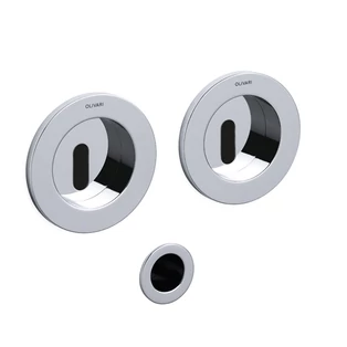 Olivari Dante fényes króm BB húzókagyló pár