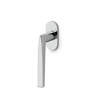 Olivari Flute fényes króm ablakfélkilincs