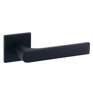 Olivari Gloria Q matt fekete négyzetrozettás kilincsgarnitúra