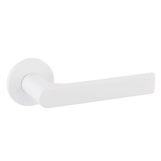 Olivari Gloria matt fehér körrozettás kilincsgarnitúra