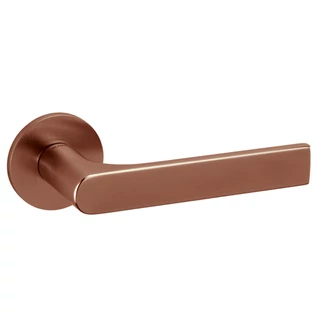 Olivari Gloria szatén szuperréz körrozettás kilincsgarnitúra