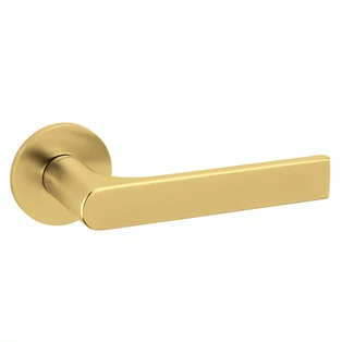 Olivari Gloria szatén szuperarany körrozettás kilincsgarnitúra