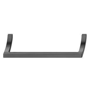 Häfele H2190, 74 mm szálcsiszolt fekete nikkel bútorfogantyú 106.69.320