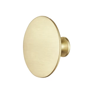 Häfele H1960, Ø 60 mm szálcsiszolt sárgaréz bútorgomb 106.69.502