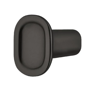 Häfele H2325, 24 mm matt fekete bútorgomb 106.70.370