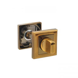 Bussare Classic coffee black WC alsó négyzetrozetta pár WC-30