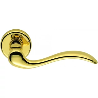 Colombo Design Heidi körozettás fényes réz kilincsgarnitúra