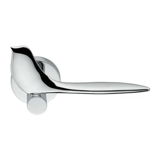 Colombo Design Twitty körrozettás fényes króm kilincsgarnitúra