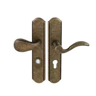 Pascal Lyon PLUS Paperino hosszúcímes gomb(eltolt)-kilincsgarnitúra