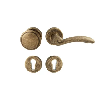 Pascal Lyon Firenze körrozettás gomb(kör)-kilincsgarnitúra R G