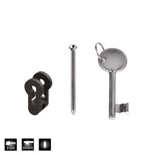 JNF tolóajtó zártest kiegészítő PZ-ből BB zárrá alakító IN.20.AKN