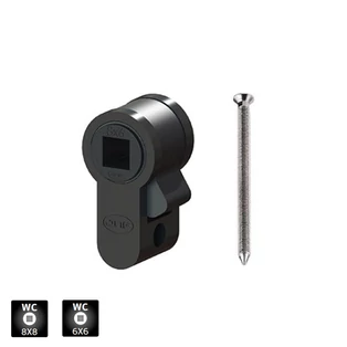 JNF tolóajtó zártest kiegészítő PZ-ből WC zárrá alakító IN.20.AWC