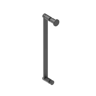 Rujz Design matt fekete zuhanyajtó fogantyú