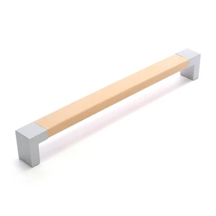 Rujz Design natúr tölgy - matt króm bútorfogantyú