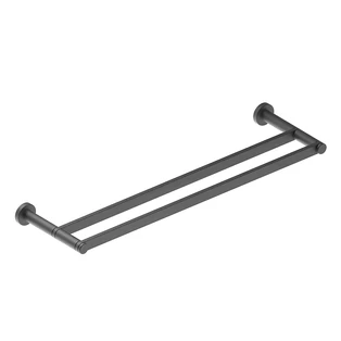 Rujz Design matt fekete törölköző tartó