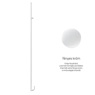 Rujz Design fényes króm bútorfogantyú