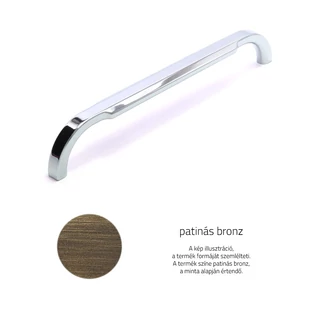 Rujz Design patinás bronz bútorfogantyú