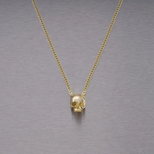 Buster+Punch Skull arany koponya nyaklánc UNE-131830